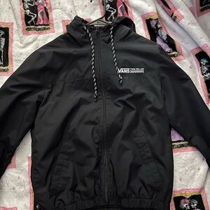 Vans Black Wind Breaker Jacket